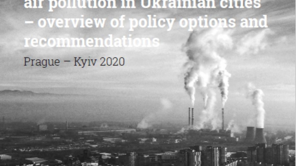 Clean Air for Ukraine: Roadmap for reducing industrial air pollution in Ukrainian cities