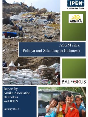ASGM Sites: Poboya and Sekotong in Indonesia