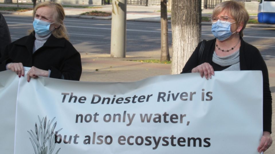Demonstration at the occasion of the World Rivers Day