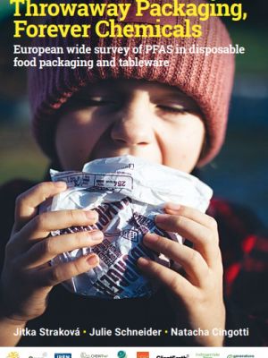 Throwaway Packaging, Forever Chemicals: European wide survey of PFAS in disposable food packaging and tableware