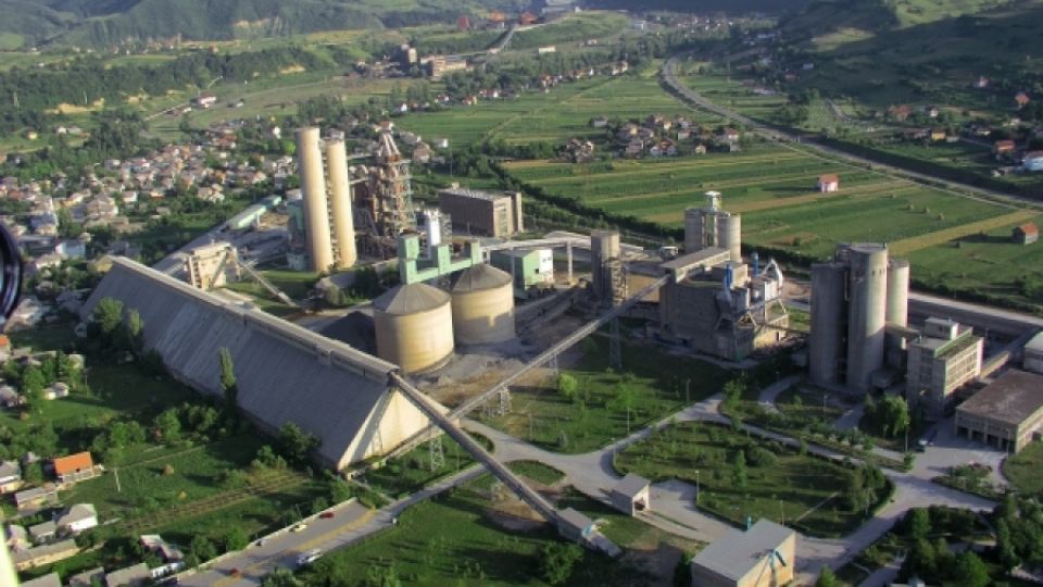 Cement factory of Kakanj