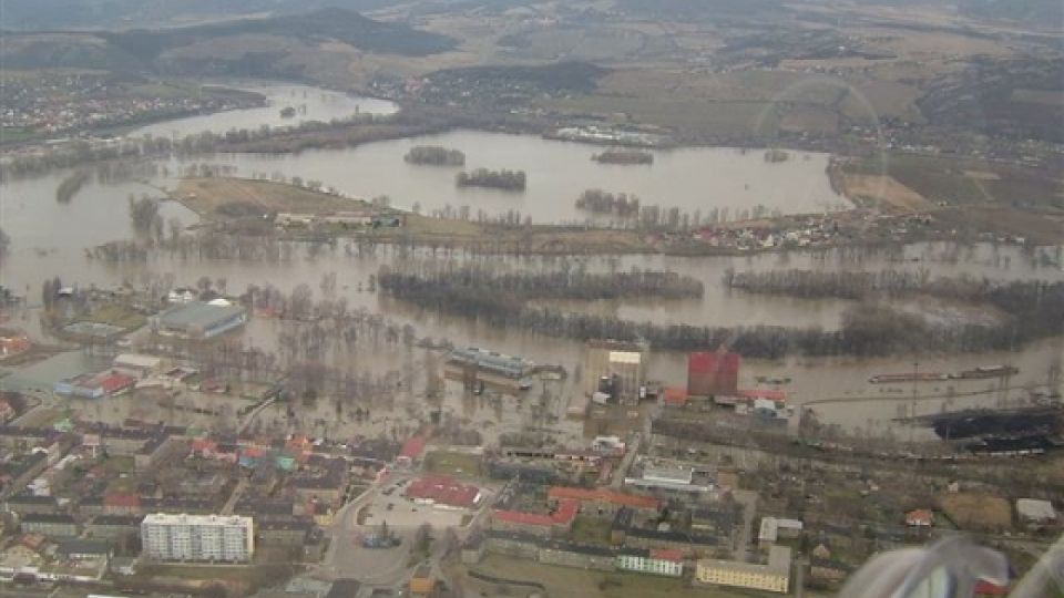 Litoměřice po povodních 2002