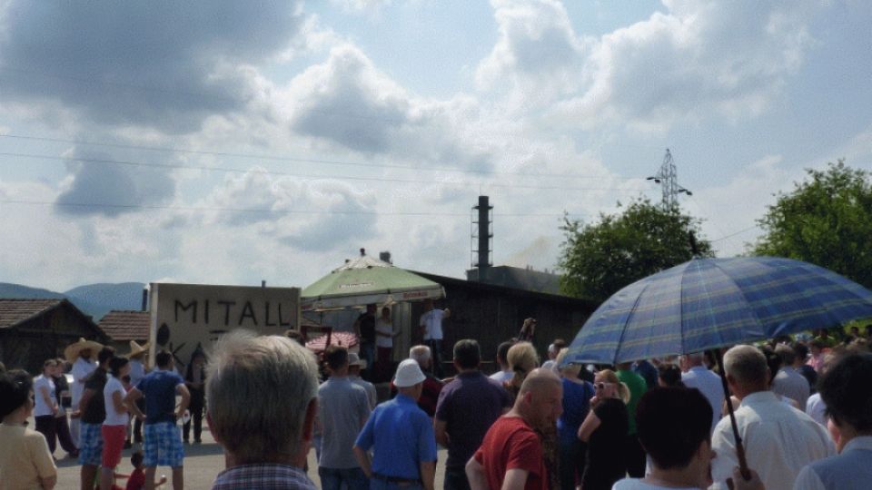 300 citizens of Zenica on a protest - June 2015