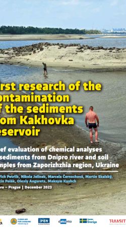 First research of the contamination of the sediments from Kakhovka reservoir