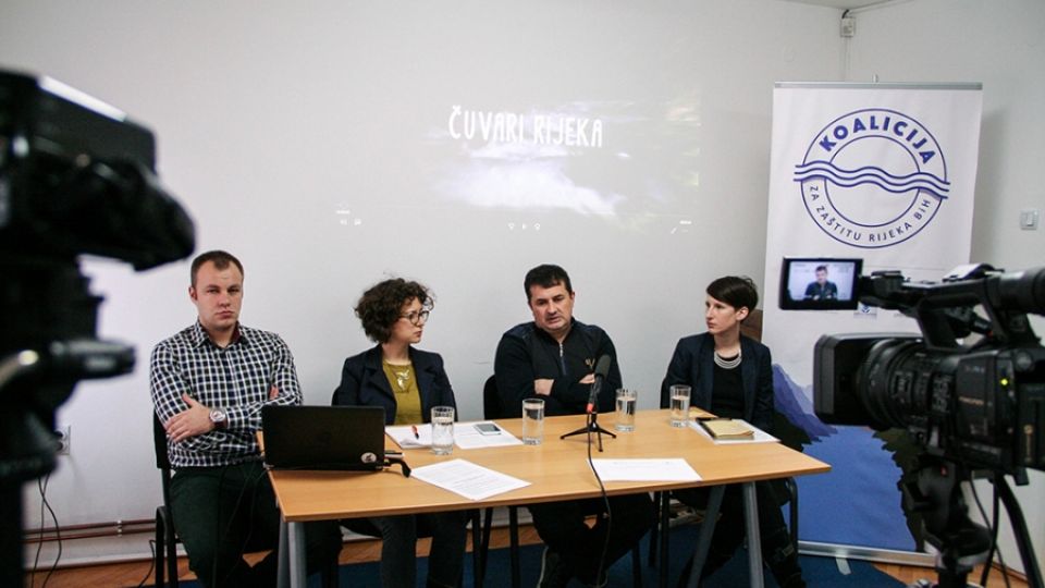 The coalition for river protection in Bosnia and Herzegovina is starting  the campaign against hydropower plants